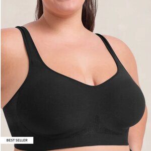 Shapermint TrueKind Women's Everyday Black Comfort Bra - 2XL NWT